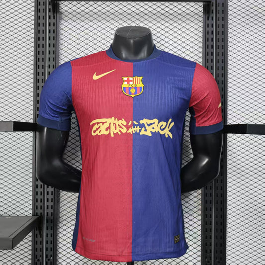 Barcelona 24/25 Epecial Edición travis scott Versión Jugador🔝
